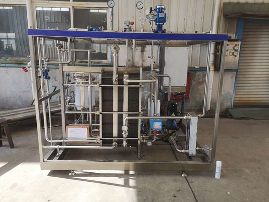 Sterilizzatore UHT ad alta temperatura per a produzione di latte basata a pianta del latte di soia
